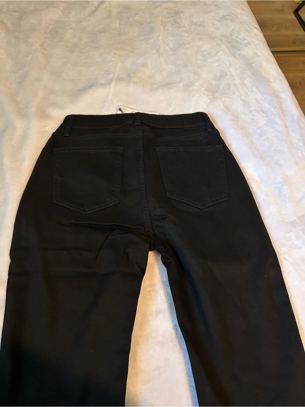 The Drop Ayona Women’s Size 29 Black High Rise Flare Jeans Pants NWT